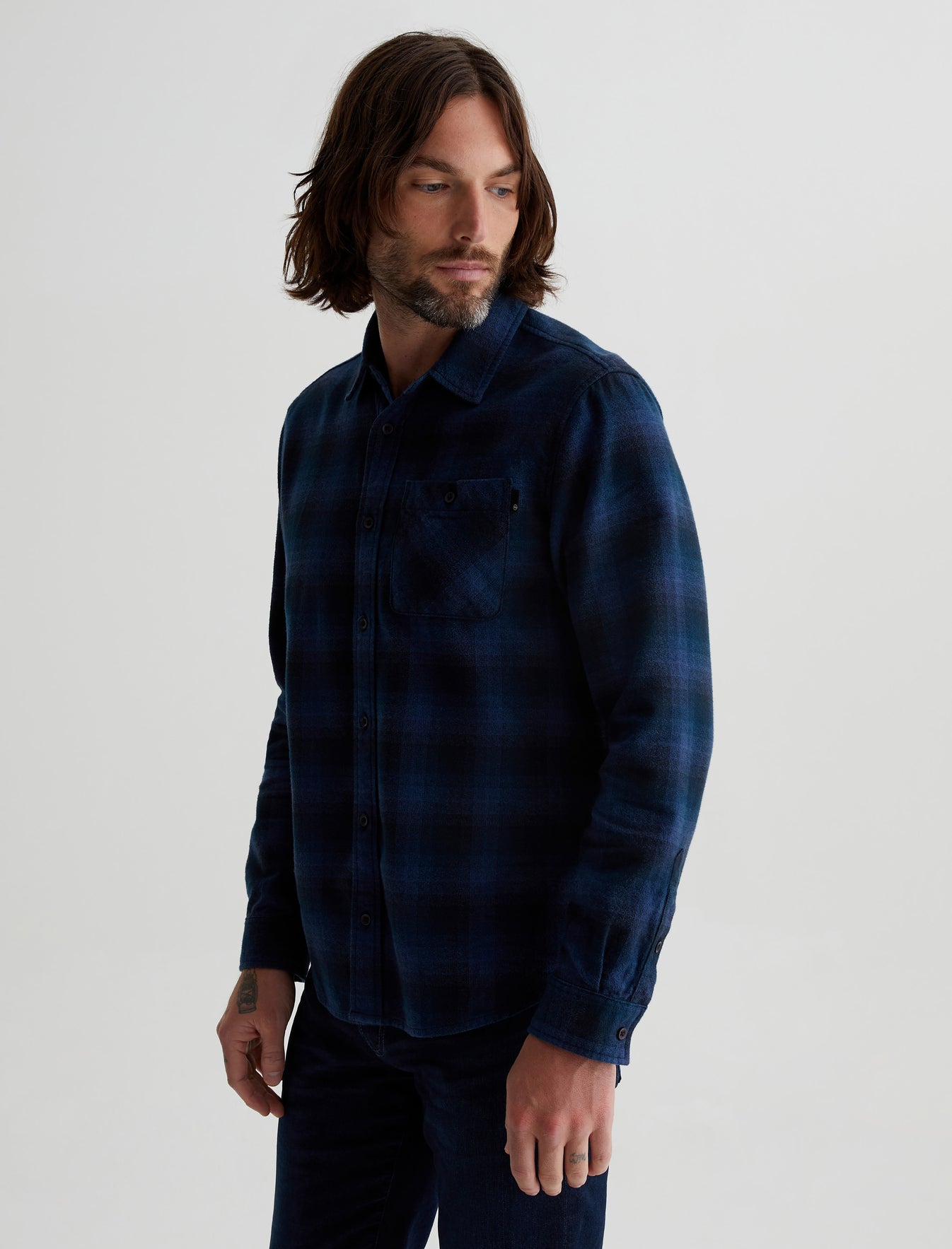 Aiden Shirt|Classic Long Sleeve Button Up Shirt